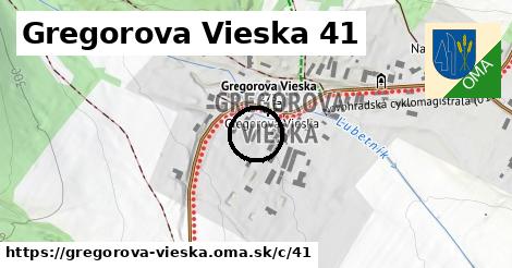 Gregorova Vieska <span class="supisne">41</span>
