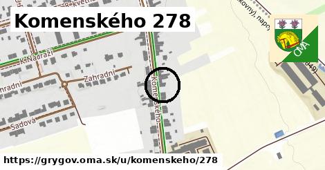 Komenského 278, Grygov