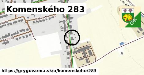 Komenského 283, Grygov