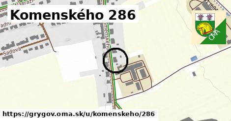 Komenského 286, Grygov