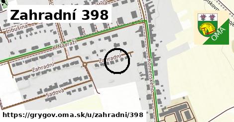 Zahradní 398, Grygov