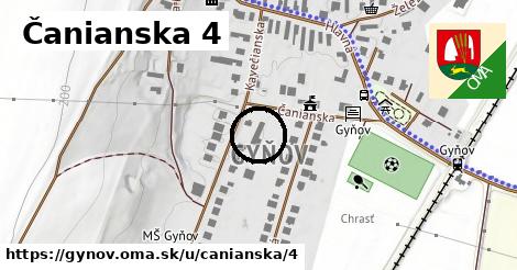 Čanianska 4, Gyňov