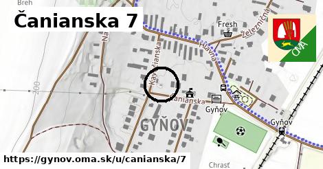 Čanianska 7, Gyňov
