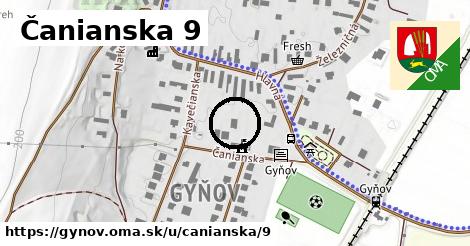 Čanianska 9, Gyňov