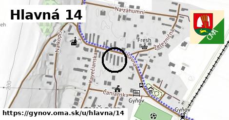 Hlavná 14, Gyňov
