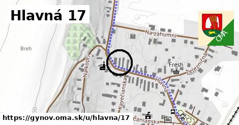 Hlavná 17, Gyňov