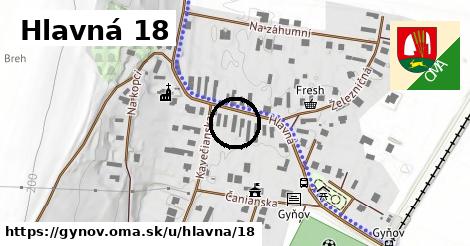 Hlavná 18, Gyňov