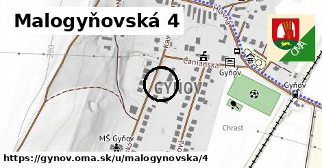 Malogyňovská 4, Gyňov