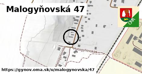 Malogyňovská 47, Gyňov