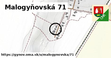 Malogyňovská 71, Gyňov