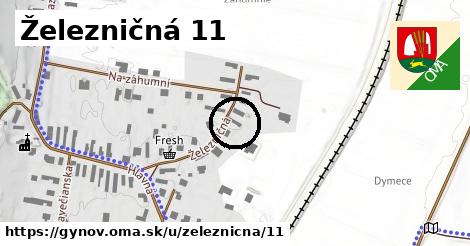 Železničná 11, Gyňov