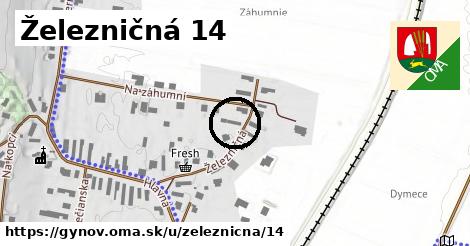 Železničná 14, Gyňov