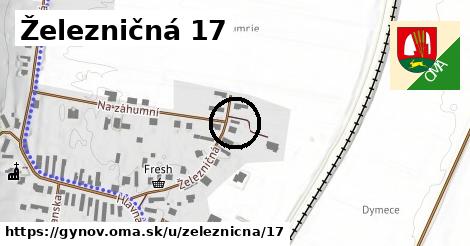 Železničná 17, Gyňov
