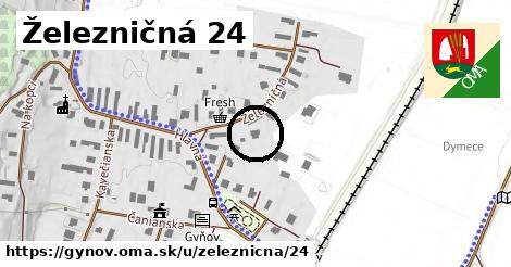 Železničná 24, Gyňov