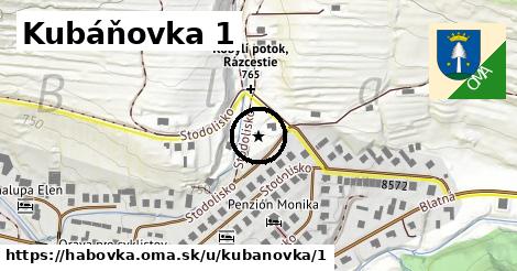 Kubáňovka 1, Habovka
