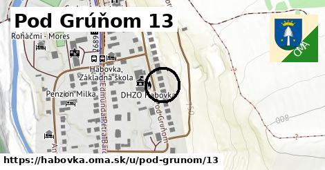 Pod Grúňom 13, Habovka