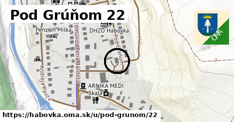 Pod Grúňom 22, Habovka