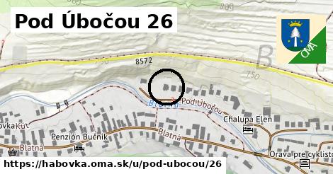 Pod Úbočou 26, Habovka