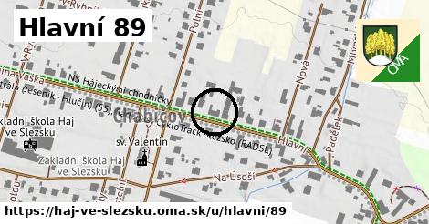 Hlavní 89, Háj ve Slezsku