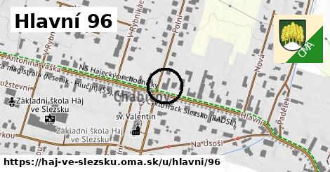 Hlavní 96, Háj ve Slezsku