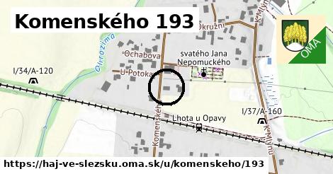 Komenského 193, Háj ve Slezsku