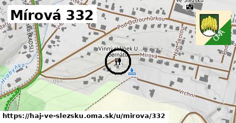 Mírová 332, Háj ve Slezsku