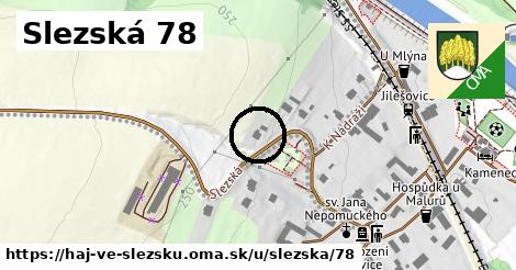 Slezská 78, Háj ve Slezsku