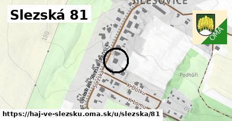 Slezská 81, Háj ve Slezsku