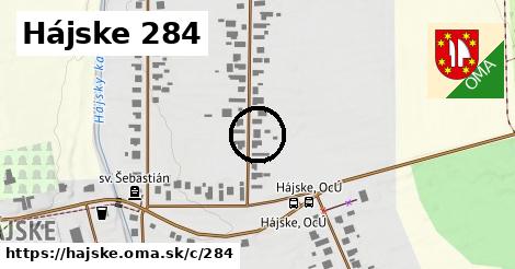 Hájske <span class="supisne">284</span>