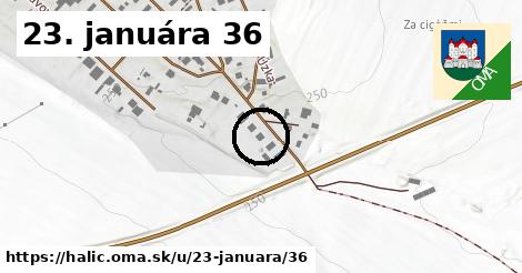 23. januára 36, Halič