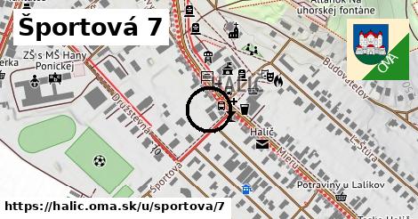 Športová 7, Halič