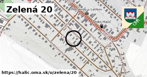 Zelená 20, Halič
