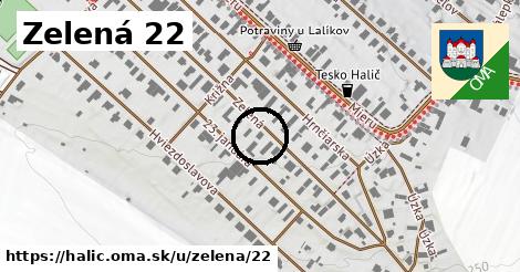 Zelená 22, Halič