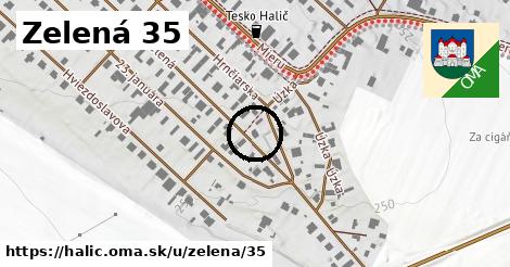 Zelená 35, Halič