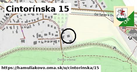 Cintorínska 15, Hamuliakovo