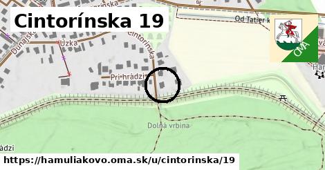 Cintorínska 19, Hamuliakovo