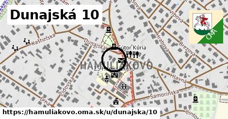 Dunajská 10, Hamuliakovo