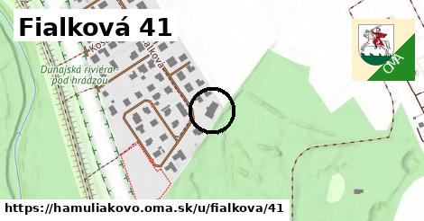 Fialková 41, Hamuliakovo