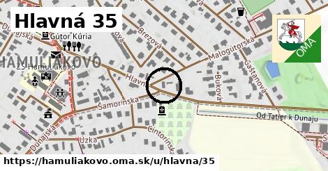 Hlavná 35, Hamuliakovo