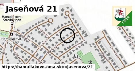 Jaseňová 21, Hamuliakovo
