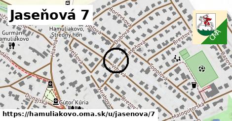 Jaseňová 7, Hamuliakovo