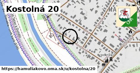 Kostolná 20, Hamuliakovo