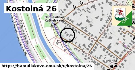 Kostolná 26, Hamuliakovo