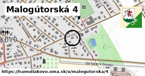 Malogútorská 4, Hamuliakovo