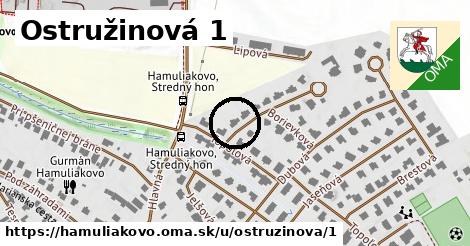 Ostružinová 1, Hamuliakovo