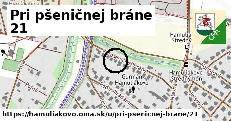 Pri pšeničnej bráne 21, Hamuliakovo