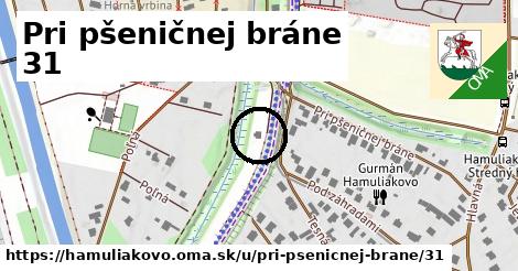 Pri pšeničnej bráne 31, Hamuliakovo