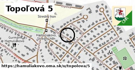 Topoľová 5, Hamuliakovo