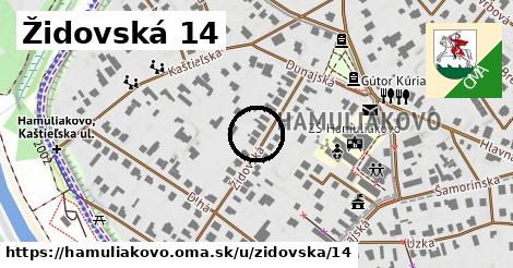 Židovská 14, Hamuliakovo