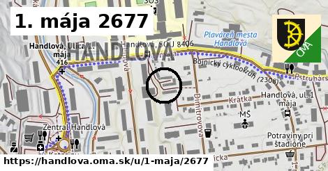 1. mája 2677, Handlová